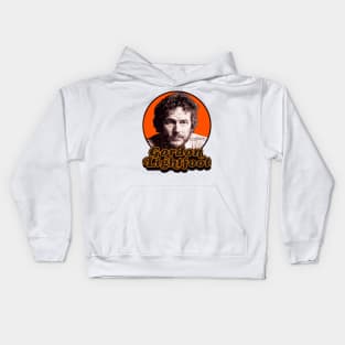 Retro Folk Rock Icon Kids Hoodie